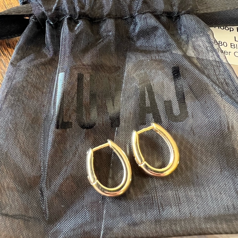 LUV AJ Hoop Earrings